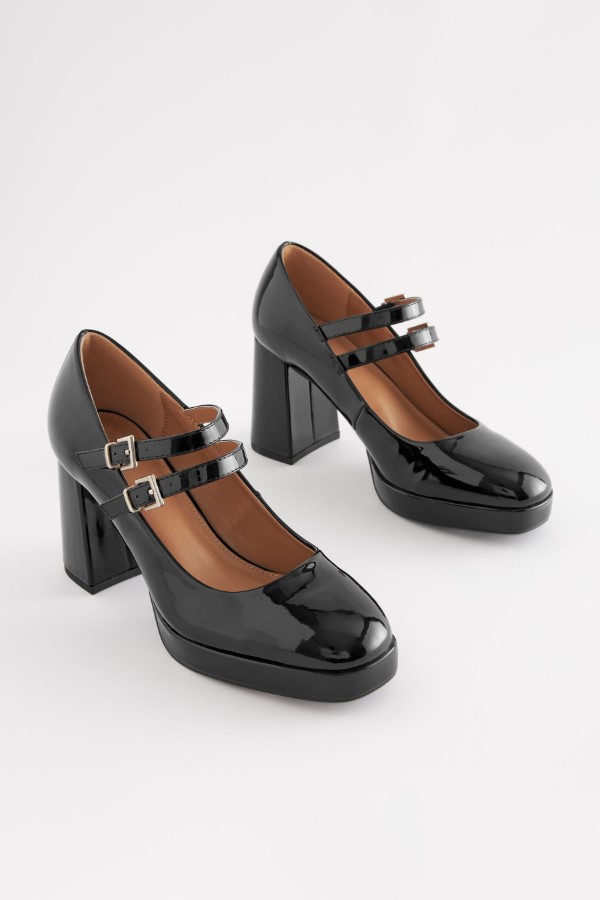 Next Black Forever Comfort® Platform Mary Jane Shoes