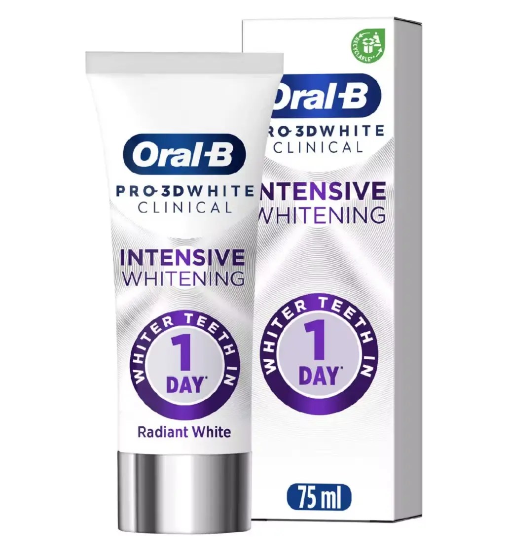 Oral-B 3D White Clinical Intensive Whitening Radiant White