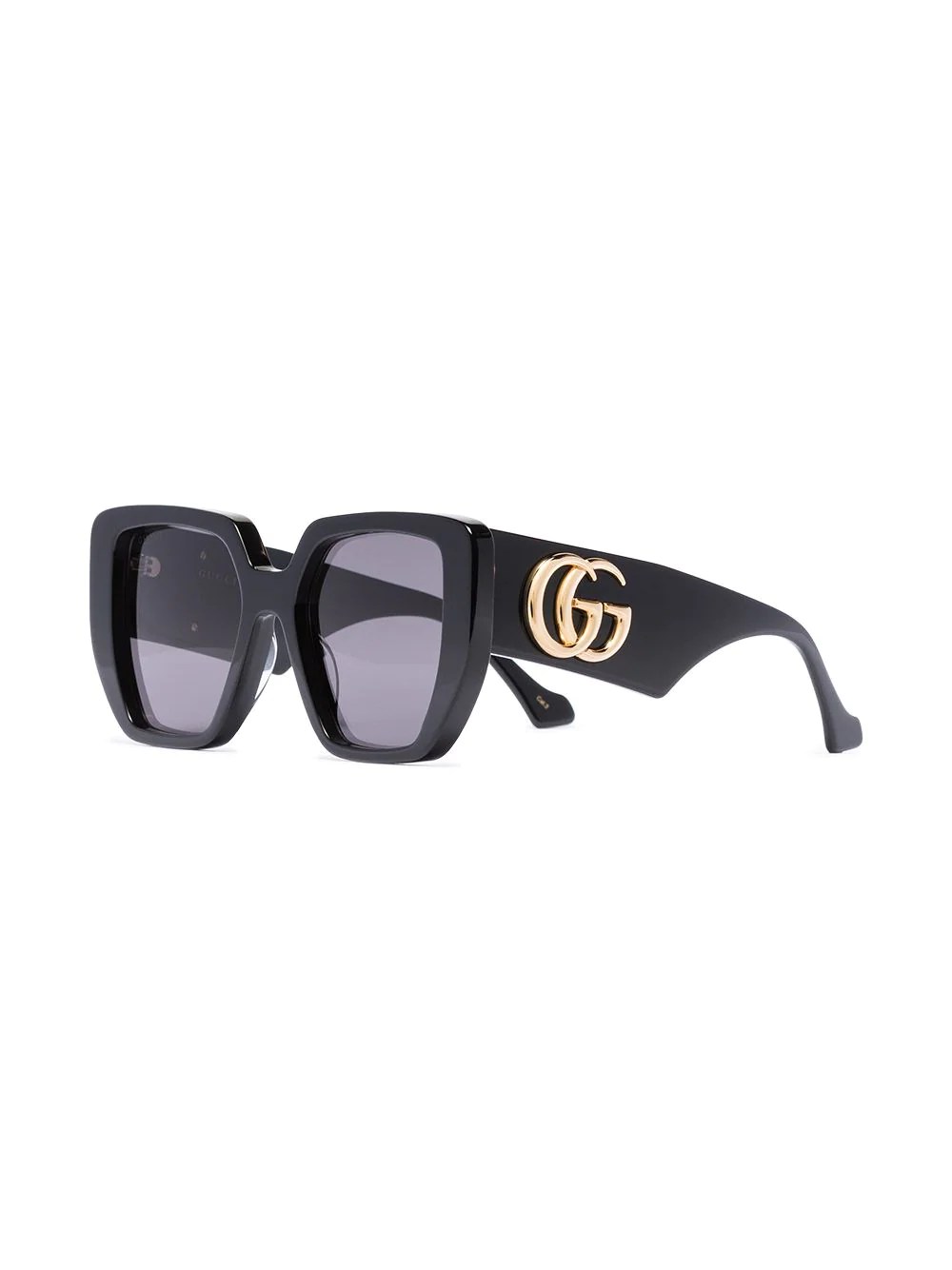 Gucci Eyewear Double G oversize-frame sunglasses