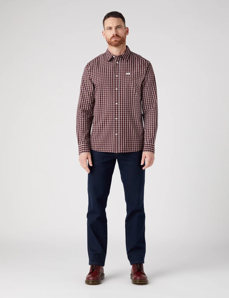 Wrangler Pure Cotton Check Flannel Shirt, £45 at M&S
