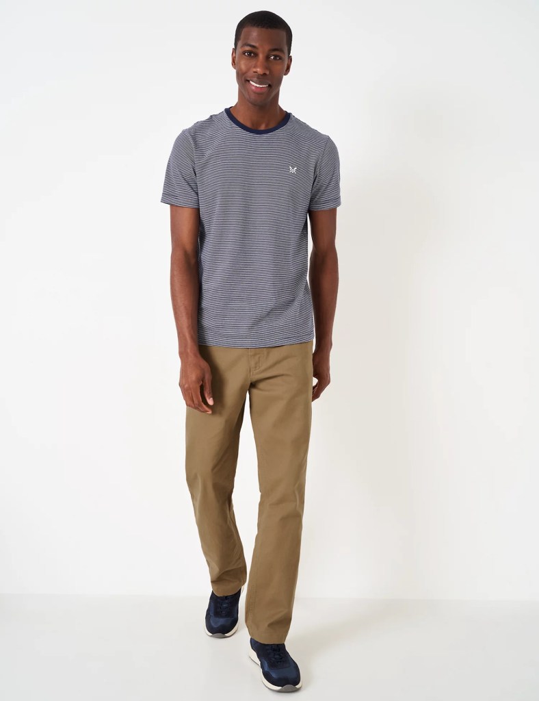 Crew Clothing Regular Fit Pure Cotton Lightweight Chino, £65 at M&S