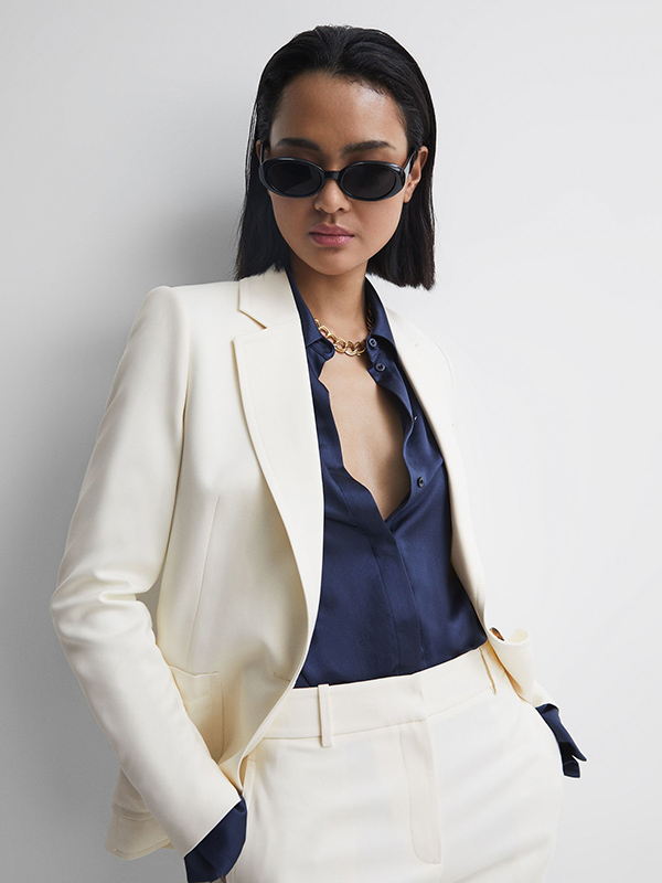 Ember Tailored Single Breasted Blazer from Reiss